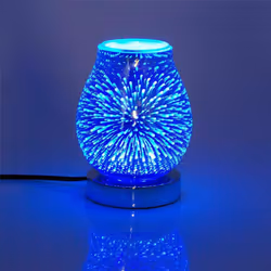 LED Aroma Diffuser 7 LED Colours Mood Light Wax/Oil Melt Aroma Burner