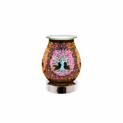 Tree of Life Electric Wax Melt Burner Candle Warmer Aroma 3D Touch Control Lamp