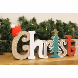 Freestanding Wooden Christmas Decoration