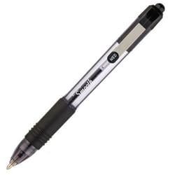 Zebra Z-Grip Smooth Rectractable Ballpoint Pen 1.0mm Tip Black (Pack 5