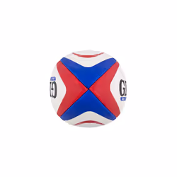 England Rugby Replica Ball - White/Red, Size 4