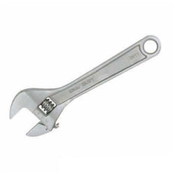 Silverline Wr20 Adjustable Wrench Jaw 22mm With Length 200mm - 26mm -  adjustable wrench jaw 200mm length silverline wr20 22mm 26mm