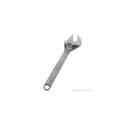 Silverline Adjustable Wrench Length 300mm - Jaw 32mm - Wr40 -  adjustable wrench jaw silverline length 300mm wr40 32mm