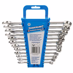Silverline Combination Spanner Set 12pce 8 - 19mm - 12 Sp1236 819 -  spanner combination silverline set 12 sp1236 19mm 12pce  ...