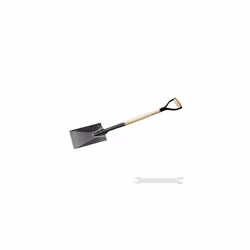 Silverline Digging Spade 1100mm - spade digging silverline gt35 700mm
