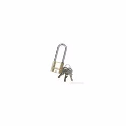 Silverline Brass Padlock Long Shackle 40mm - Mss03l Security 38mm - brass padlock long shackle silverline mss03l 40mm securi ...