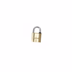 50mm Silverline Brass Padlock - Mss04 3 Keys - brass padlock silverline 50mm mss04 3 keys