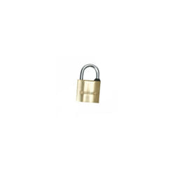 50mm Silverline Brass Padlock - Mss04 3 Keys -  brass padlock silverline 50mm mss04 3 keys