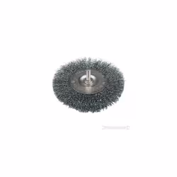 Silverline Power Drill 75mm Steel Wire Wheel Brush