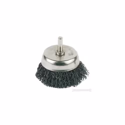 Silverline PB04 Rotary Steel Wire Cup Brush 75mm - 6mm Shank