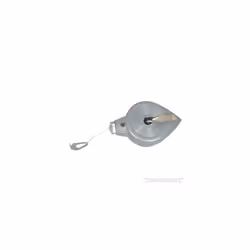 30m Metal Chalk Line - Silver Cb61 -  chalk metal line silverline 30m cb61