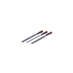 Silverline File Set 3pce 250mm - Ms98 Round Flat -  set file silverline 250mm ms98 3pce round flat