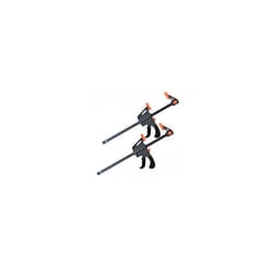 100mm Pack Of 2 Silverline Mini Clamps -  clamps mini 100mm silverline 2pk quick 250108