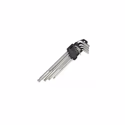 Silverline Hex Key Ball End Expert Set 9pce 1.5 - 10mm - 15 675323 -  key set hex ball end expert silverline 9pce 15 10mm 675 ...