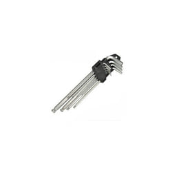 Silverline Hex Key Ball End Expert Set 9pce 1.5 - 10mm - 15 675323 -  key set hex ball end expert silverline 9pce 15 10mm 675323