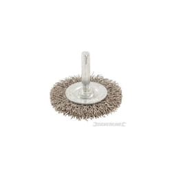 Silverline Power Drill 50mm Steel Wire Wheel Brush
