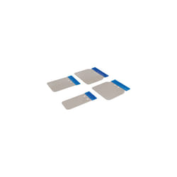 Silverline 427734 Stainless Steel Body Filler Application Set 4pce 50, 80, 100 & 120mm