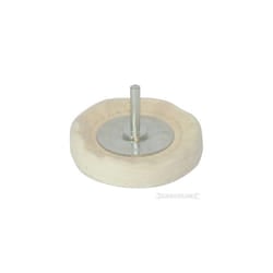 Silverline Loose Leaf Buffing Wheel 75 x 12mm - 105882 Polishing -  loose leaf buffing wheel silverline 12mm 75 x 105882 polishing
