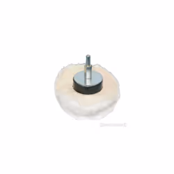 85mm Cotton Dome Polishing Mop - Silverline 102516 - polishing dome mop silverline 85mm 102516