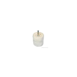 50mm Cylinder Polishing Mop - Silverline 102547 -  cylinder polishing mop 50mm silverline 102547