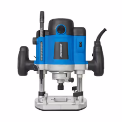 Silverline 2050w Plunge Router 1/2" 2050w - Silverstorm 12 124799 - 2050w plunge router silverstorm silverline 12 124799