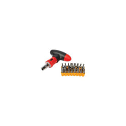 22 Piece T-handle Ratchet Screwdriver Set