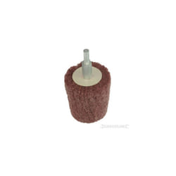 50mm Silverline 240 Grit Cylinder Sanding Mop - Goblet 262213 -  sanding goblet mop 240 grit 50mm silverline 262213