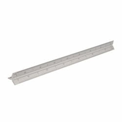 Silverline 731001 Aluminium Triangular Scale Ruler - 300mm