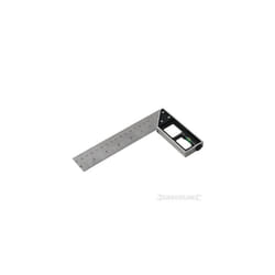 150mm Silverline Tri & Mitre Square With Spirit Level - 282651 -  square mitre spirit level tri 150mm silverline 282651