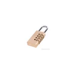 4 Digit Brass Combination Padlock - Silverline 4 360848 - combination padlock brass silverline 4digit 360848