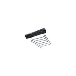 6-17mm 6 Piece Deep Offset Ring Spanners -  offset ring silverline spanners deep 6 673424 17mm 6pce