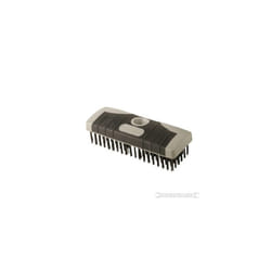 Silverline Detachable Steel Wire Broom Head - Row 6 599072 -  detachable steel wire broom head row silverline 6 599072