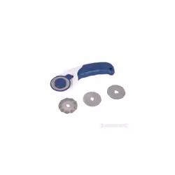 3-in-1 Rotary Cutter With 45mm Dia Blades - 3in1 Silverline 184953 Diameter - cutter rotary 3in1 blades silverline 45mm 1849 ...