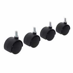 Fixman Twin Wheel Castor Bolt 4pk - 40mm Bolt