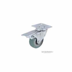 Fixman Braked Swivel Rubber Castor 50mm 50kg - Castor Rubber 50kg 50mm Braked - castor rubber 50kg fixman 50mm braked swivel ...