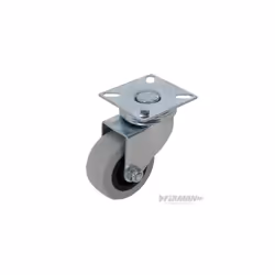 50mm Swivel Rubber Castor - Fixman 50kg 530386 -  castor swivel rubber fixman 50kg 50mm 530386