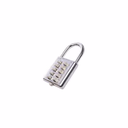 Silverline Digital Combination Padlock 10-digit 38mm - Digit 10 960640 10digit - padlock combination silverline 38mm digit 1 ...