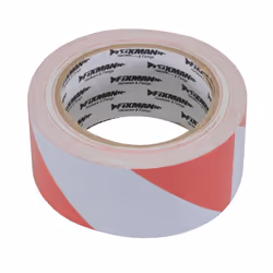 Fixman Hazard Tape 50mm x 33m Red/white