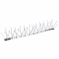 500mm Pack Of 10 Metal Bird Spikes - Fixman 4 10pk Stainless Steel 196435 - bird spikes fixman 4 10pk stainless steel 500mm ...
