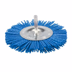 100mm Fine Nylon Filament Wheel - filament wheel fine silverline 100mm 218021