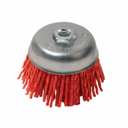 Silverline 100mm Angle Grinder Coarse Nylon Abrasive Cup Brush
