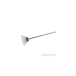 Silverline Carbon Steel Lawn Rake 1730mm -  1530mm somerset collection leaf rake premium ash