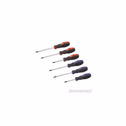 Silverline General Purpose Screwdriver Set 6pce 6pce -  screwdriver set general purpose 6pce slotted silverline phillips 2441 ...