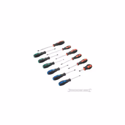 Silverline General Purpose Screwdriver Set 12pce 12pce - 248250 - 12pce screwdriver set general purpose silverline 248250
