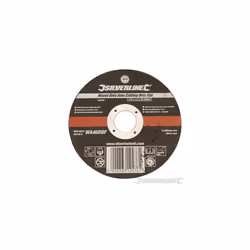 Silverline 115mm x 1.2mm x 22mm Angle Grinder Thin Metal Cutting Slitting Disc