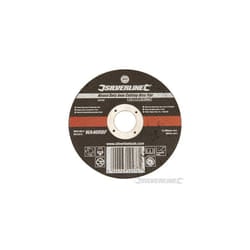 Silverline 115mm x 1.2mm x 22mm Angle Grinder Thin Metal Cutting Slitting Disc
