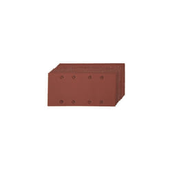 Silverline Hook & Loop 1/3 Sheets Punched 10pce 2 x 60, 3 x 80, 120, 2 x 240g - -  sheets x hook loop 13 punched silverline 10pce 2 120 892499 60 80