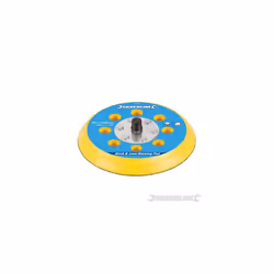 Silverline Hook & Loop Backing Pad - 125mm 516 Unf 432202 -  hook loop backing pad silverline 125mm 516 unf 432202