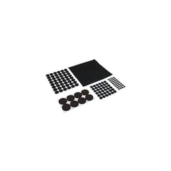 Fixman Self-adhesive Pads Set 125pce 125pce Black - Pads 125pce Set -  pads 125pce set selfadhesive black fixman furniture felt 969465