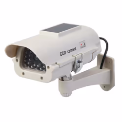 Silverline LED Solar Powered Dummy Cctv Camera
